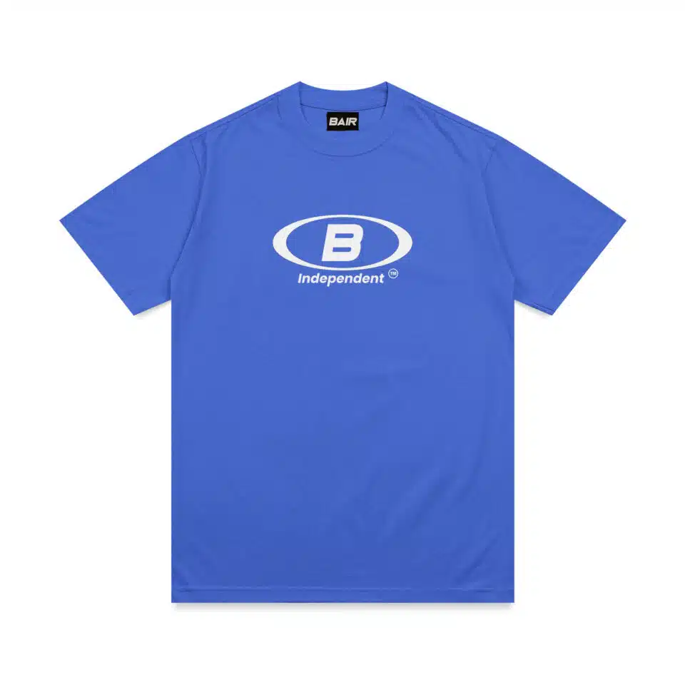 Blue B® Independent logo T-shirt for men.